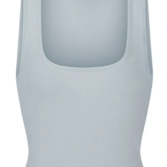 NWT Skims (M) Pointelle Tank Top Frost - Picture 7 of 7